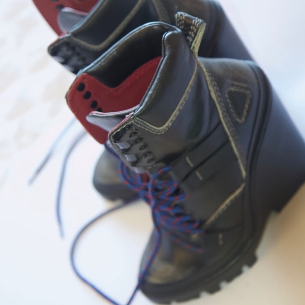 Diesel leather platforms. Warn twice max